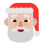Santa Claus Flat Medium Light icon