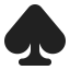 Spade Suit Flat icon