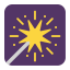 Sparkler Flat icon
