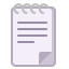 Spiral Notepad Flat icon