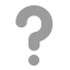 White Question Mark Flat icon