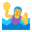Woman Playing Water Polo Flat Default icon
