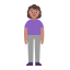Woman Standing Flat Medium icon