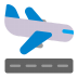 Airplane-Arrival-Flat icon