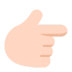Backhand-Index-Pointing-Right-Flat-Light icon