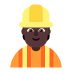 Construction-Worker-Flat-Dark icon