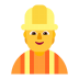 Construction-Worker-Flat-Default icon