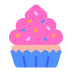 Cupcake-Flat icon