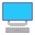 Desktop-Computer-Flat icon