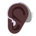 Ear-With-Hearing-Aid-Flat-Dark icon