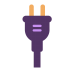 Electric-Plug-Flat icon