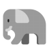 Elephant-Flat icon