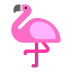 Flamingo-Flat icon