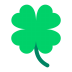 Four-Leaf-Clover-Flat icon