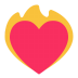 Heart-On-Fire-Flat icon