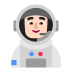 Man-Astronaut-Flat-Light icon