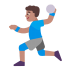Man-Playing-Handball-Flat-Medium icon