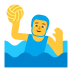 Man-Playing-Water-Polo-Flat-Default icon
