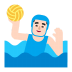 Man-Playing-Water-Polo-Flat-Light icon