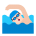 Man-Swimming-Flat-Light icon