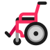 Manual-Wheelchair-Flat icon