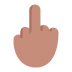 Middle-Finger-Flat-Medium icon