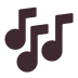 Musical-Notes-Flat icon