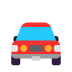 Oncoming-Automobile-Flat icon