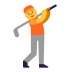 Person-Golfing-Flat-Default icon