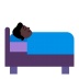 Person-In-Bed-Flat-Dark icon