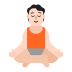 Person-In-Lotus-Position-Flat-Light icon
