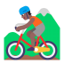 Person-Mountain-Biking-Flat-Medium-Dark icon