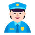 Police-Officer-Flat-Light icon
