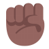 Raised-Fist-Flat-Medium-Dark icon
