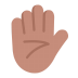 Raised-Hand-Flat-Medium icon