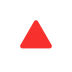 Red-Triangle-Flat icon