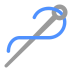 Sewing-Needle-Flat icon
