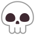Skull-Flat icon