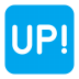 Up-Button-Flat icon
