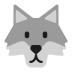 Wolf-Flat icon