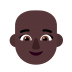Woman-Bald-Flat-Dark icon