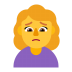 Woman-Frowning-Flat-Default icon