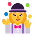 Woman-Juggling-Flat-Default icon