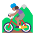 Woman-Mountain-Biking-Flat-Medium icon