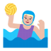 Woman-Playing-Water-Polo-Flat-Medium-Light icon