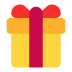 Wrapped-Gift-Flat icon