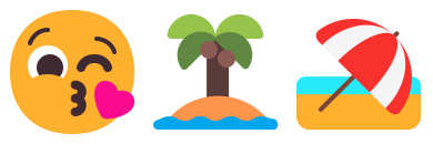 FluentUI Emoji Flat Icons