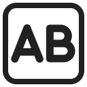 Ab-Button-Blood-Type icon