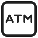 Atm Sign icon