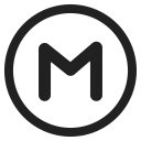 Circled-M icon